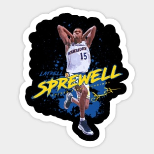 Latrell Sprewell Sticker